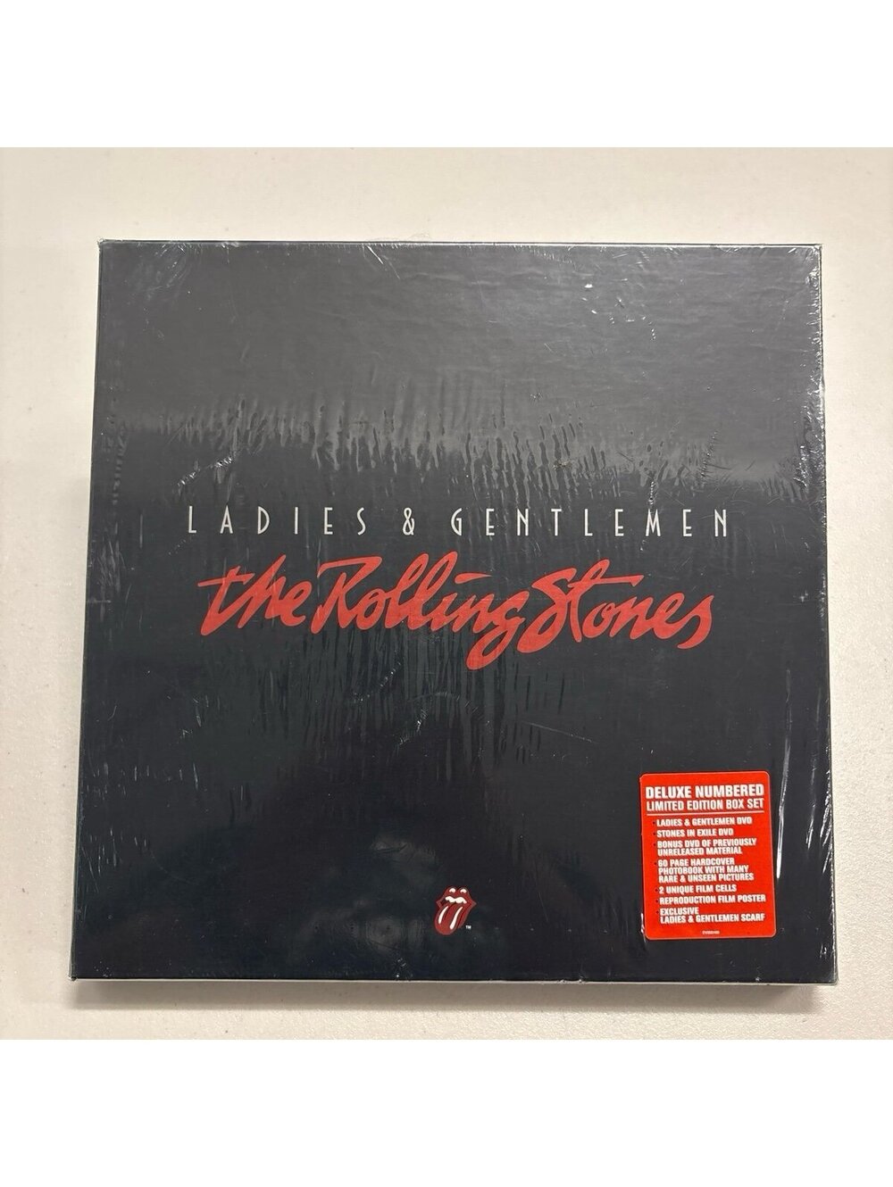 Rolling Stones Ladies & Gentlemen Deluxe Numbered Box Set 3-DVD Sealed